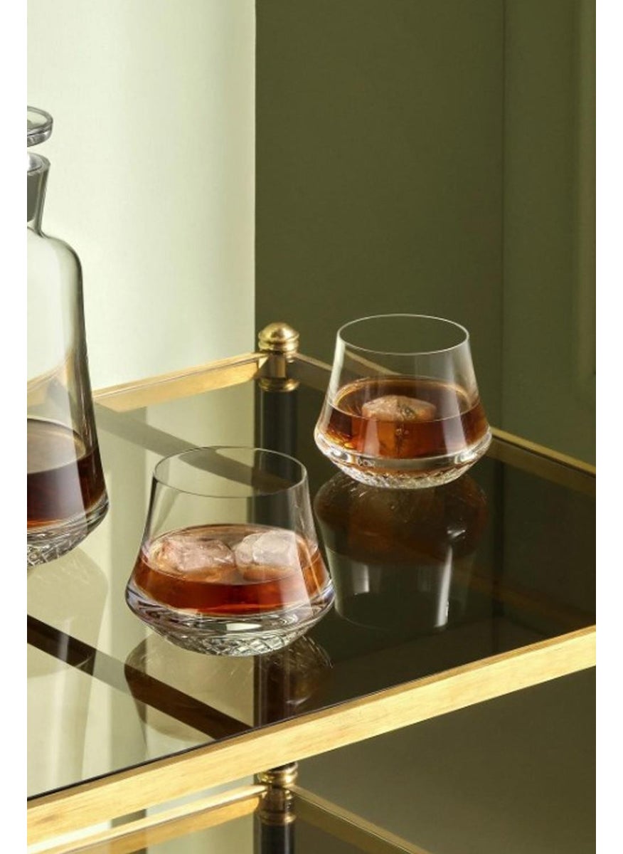 Paşabahçe 22690 Nude Paris Dof Whiskey Glass Set 370 cc 2-piece 370 cc  - Image 2