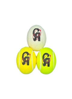 CA King Cricket Tennis Balls - 3Pcs 