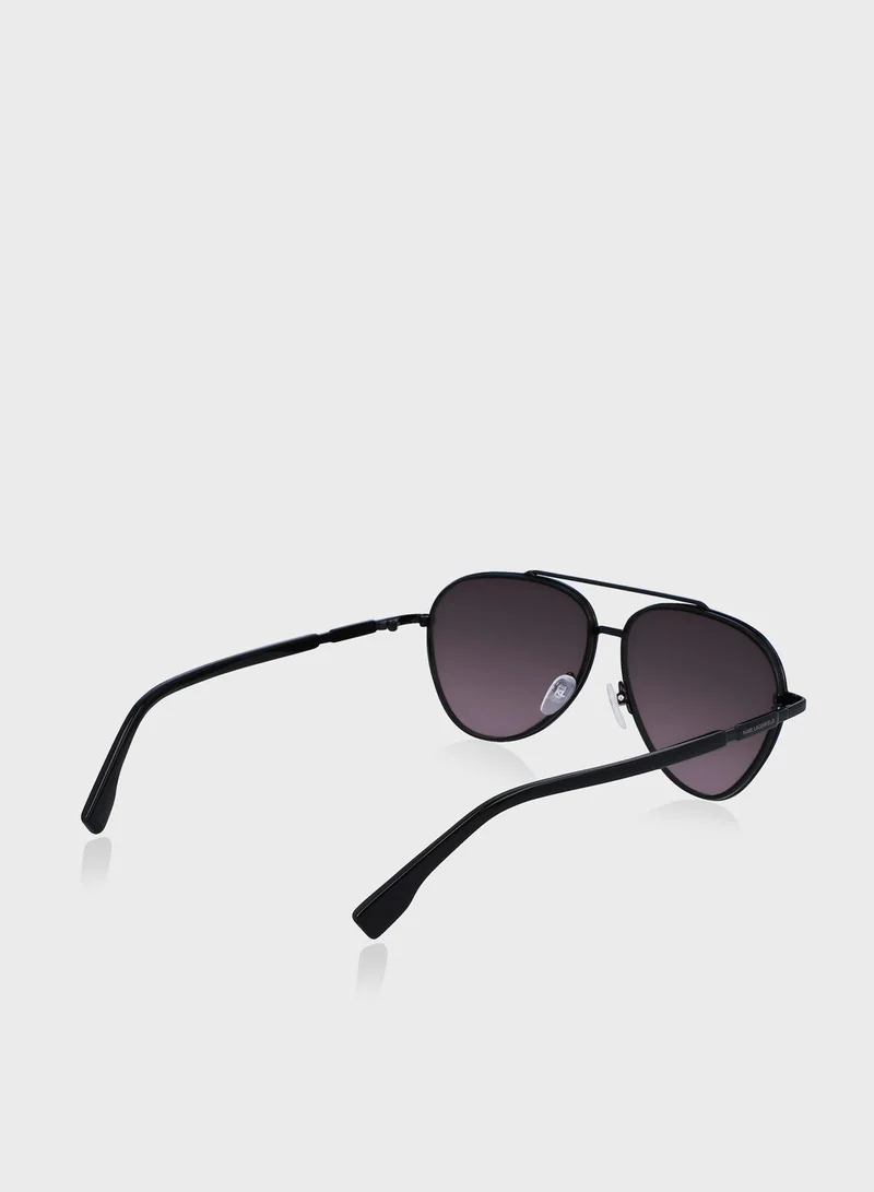 Karl Lagerfeld Kl344S Aviator Sunglasses