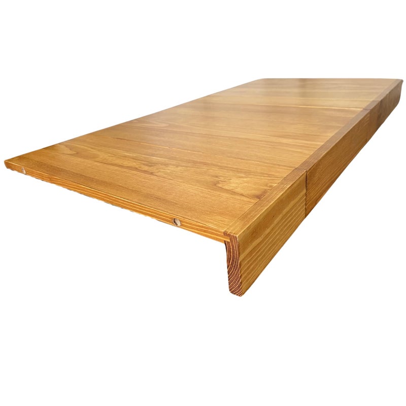 LEAPOAK Wooden Shelf Covers for 16Inch Deep Wire Racks  Each Set Covers 36 Inches Wide Pantry Interchangeable Shelf Liners for Wire Rack Shelving Perfect for Pantry Organization Brown