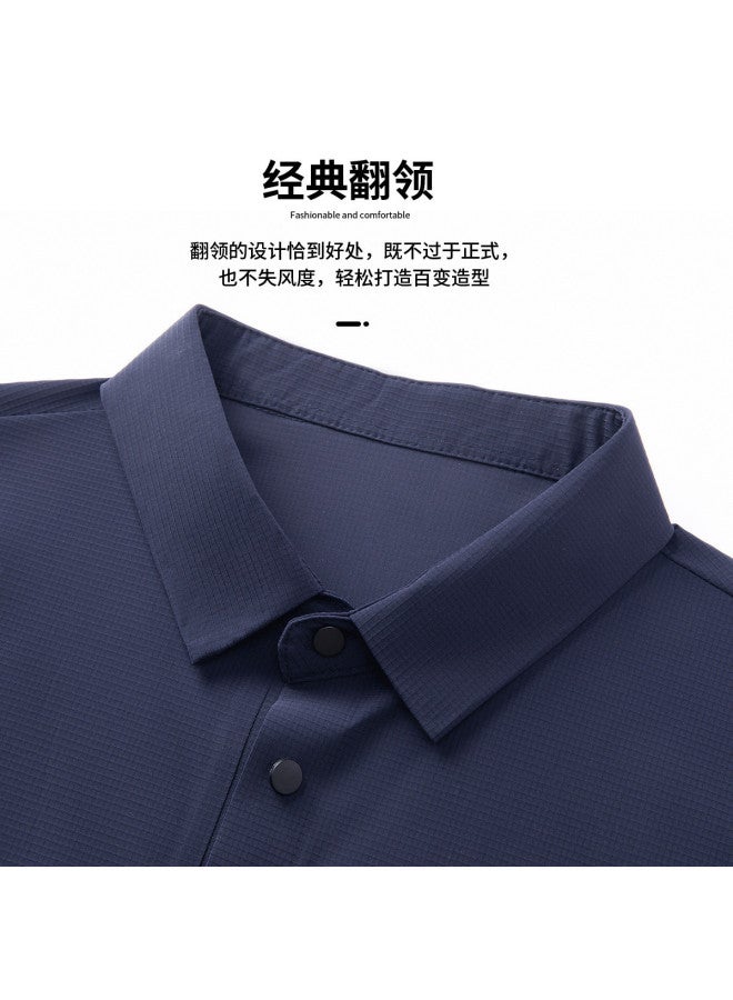 FOLUNSI premium Seamless Everyday Office Wear Soft & Comfortable Loose-fit Solid Color Versatile Men's Suit - Image 5