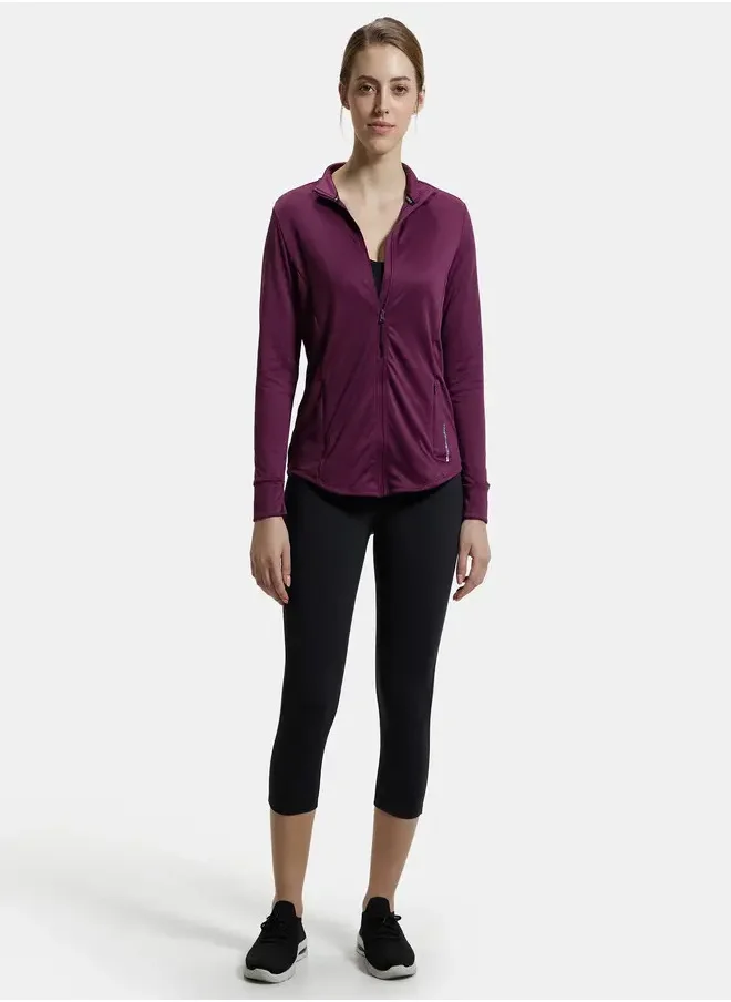 JOCKEY Jockey MW67 Women's Microfiber Relaxed fit Jacket with Curved Back Hem and StayDry Treatment