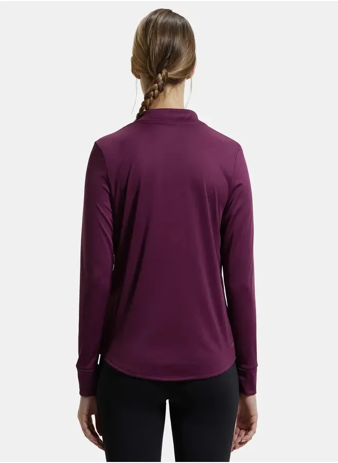 JOCKEY Jockey MW67 Women's Microfiber Relaxed fit Jacket with Curved Back Hem and StayDry Treatment