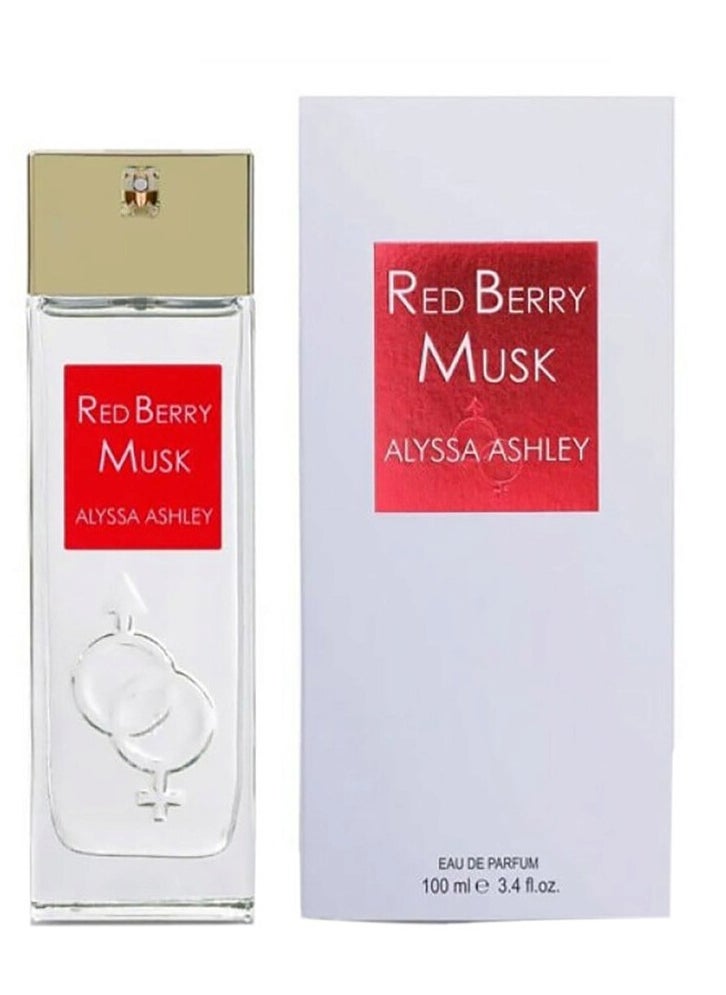 ALYSSA ASHLEY - Alyssa Ashley Red Berry Musk U EDP 100 ml - Image 1