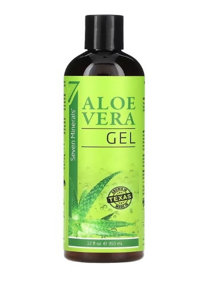 Seven Minerals - Aloe Vera Gel 12 fl oz 355 ml - Image 1