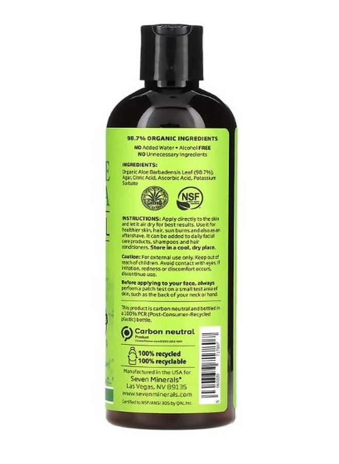 Seven Minerals - Aloe Vera Gel 12 fl oz 355 ml - Image 1
