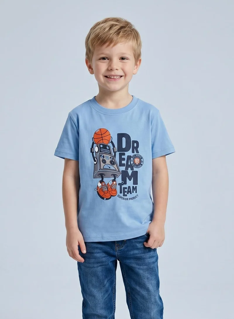 بيبي كلو Boys Dream Team Robot T-Shirt