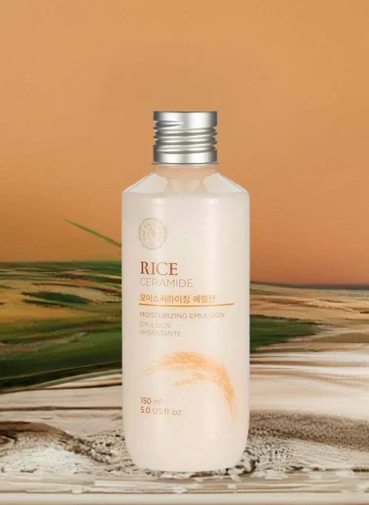 THE FACE SHOP Moisturizing Emulsion || With Rice and Ceramide || To Increase Skin Moisture - The Face Shop