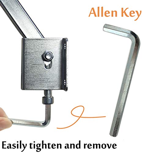 MY RUSTIC Undermount Sink Repair Kit, Brackets for Fallen Sink Support, Alloy Steel, Silver Gray, Undermount, 5 Count - Image 3