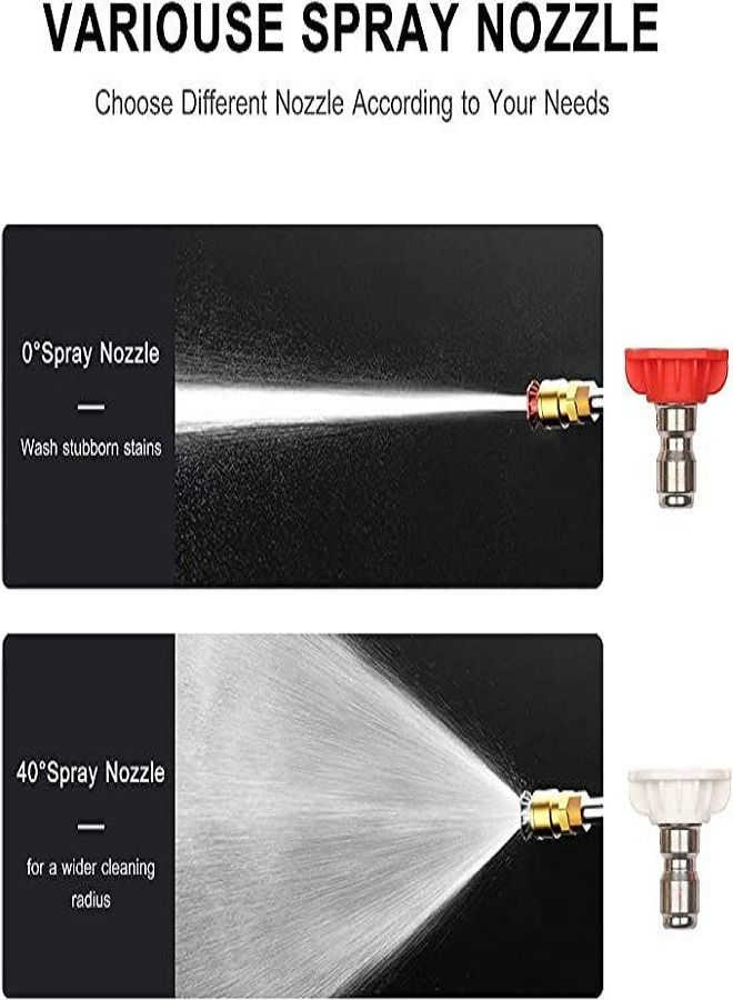 24V Cordless Portable Washer Electric High Pressure Cleaner Machine 30Bar Lithium Battery Handheld Car Cleaning Device With Foam Generator Nozzle Water Pump - Image 2