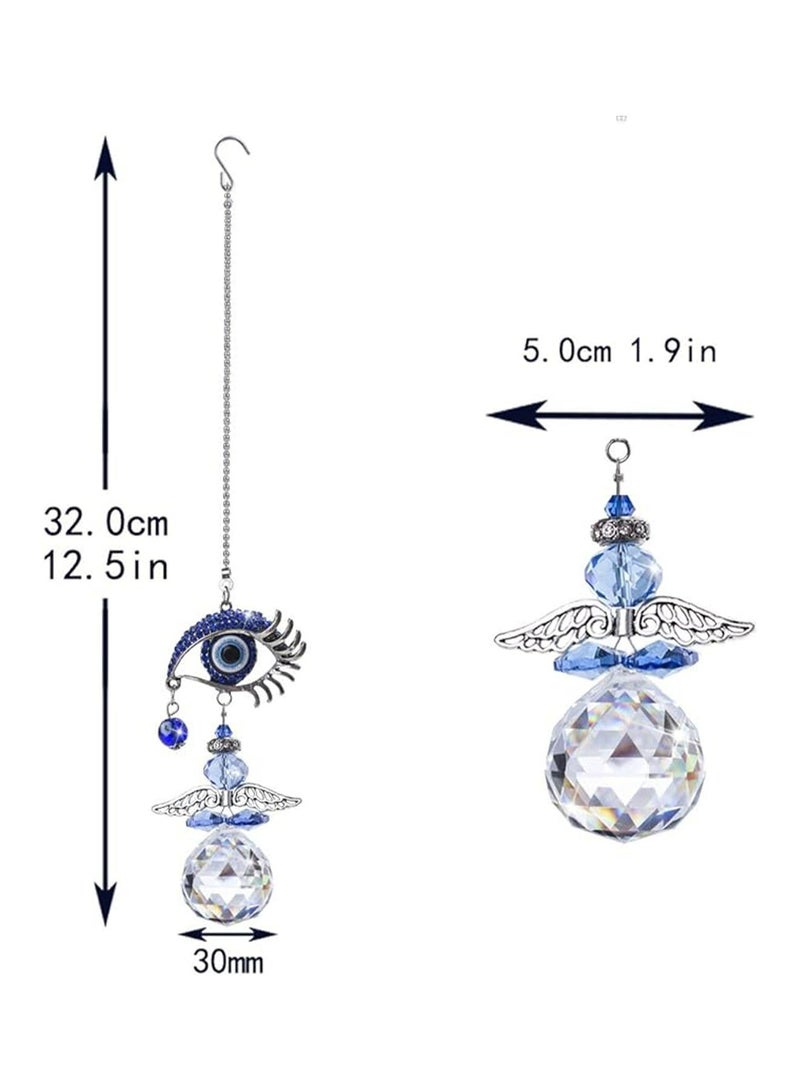 Car Hanging Accessories Rear View Mirror Hanging Accessories Lucky Car Decoration Crystal Pendant Teens Gifts Women Men - Image 2