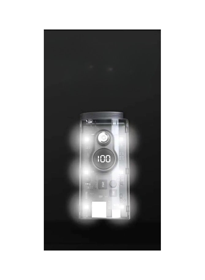 ريبنيو مروحة صيفية قابلة لإعادة الشحن بمنفذ USB توربو 2 في 1 - Image 4