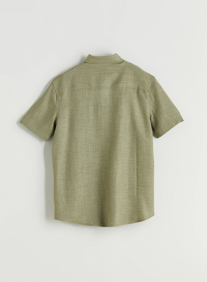LC WAIKIKI Regular Fit Short Sleeve Men's Shirt  - Image 5