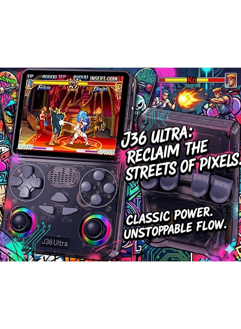 Retro Handheld Game Console With 3.5 Inch IPS Display, WiFi Online Multiplayer, Open Source Gaming System, Portable Pocket Video Game Console With HD Graphics, Upgradeable Software And Precision Joystick Controls - Image 4
