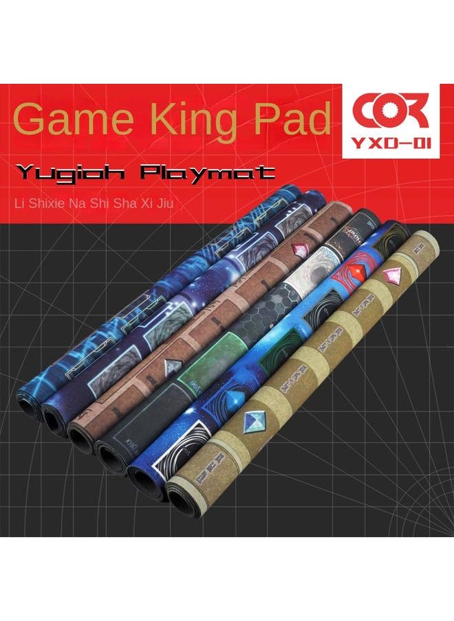Yu-Gi King Duel Plate Official YGO Table Game Big 4 Chinese Card Rubber Mat Field Mat Card Mat Double Mat