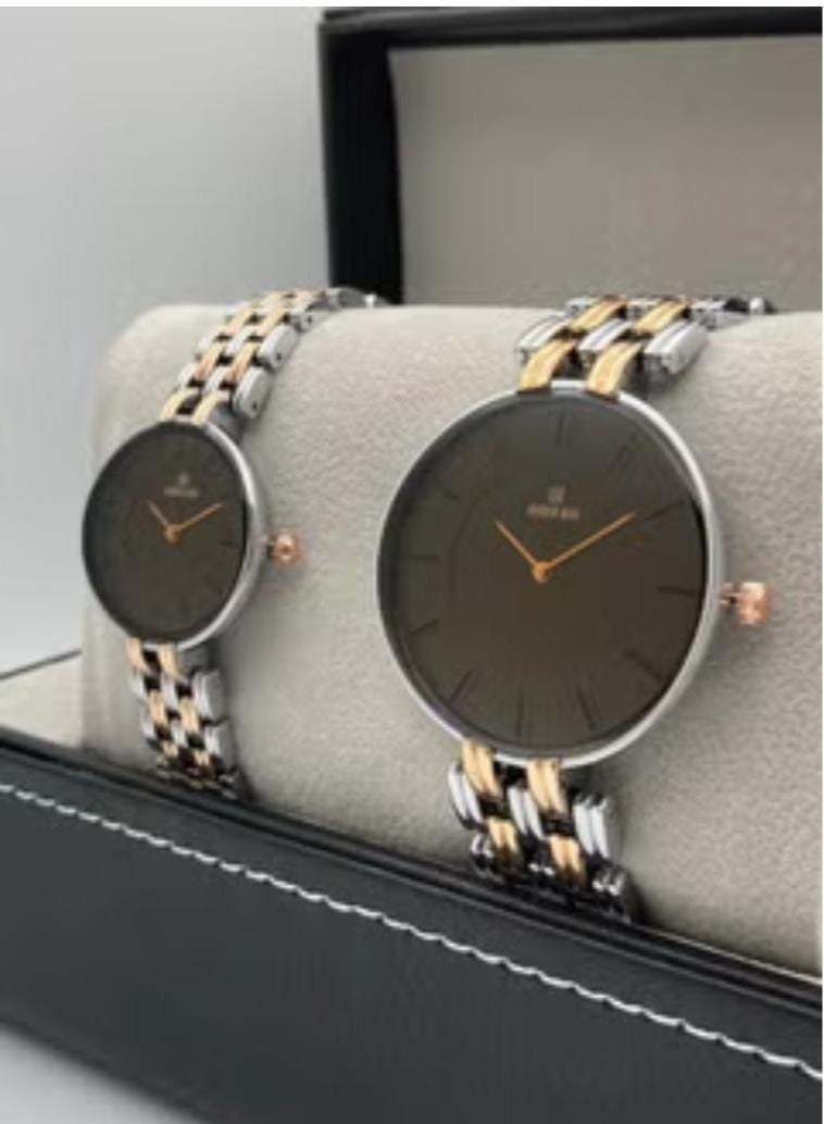 Royal men's and women's watch set