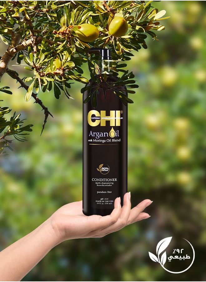 CHI Argan Oil Conditioner 739ml  - Image 3