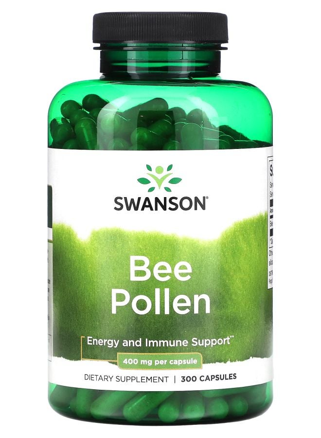 SWANSON Bee Pollen 400 mg 300 Capsules