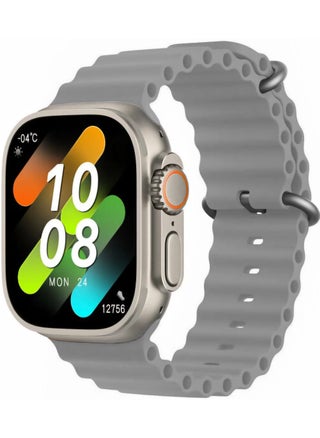 X9 ULTRA 2 Smart Watch SUPER AMOLED Screen Ai ChatGPT NFC Bluetooth Wireless Charging (Grey) - pzsku/Z388EB2AF30D55A48F6A3Z/45/_/1731869577/bcdae525-53f1-4025-96b3-415399dacfe4