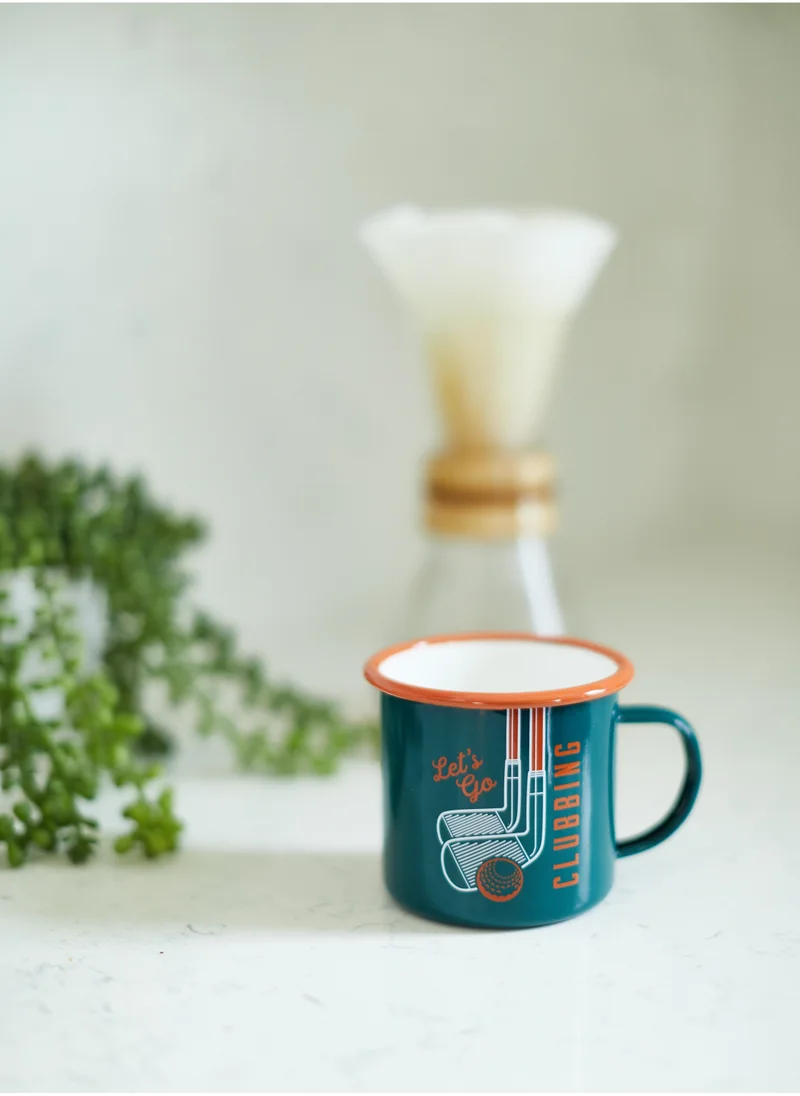 GENTLEMEN'S HARDWARE Enamel Mug - Golf 17 fl.oz/500 ml