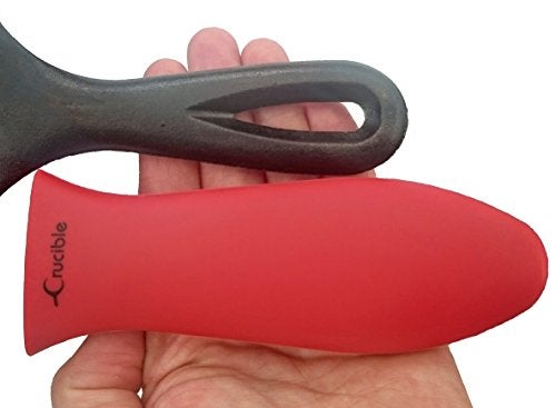 Crucible Cookware Silicone Hot Handle Holders (Extra Large, Red) - Image 3