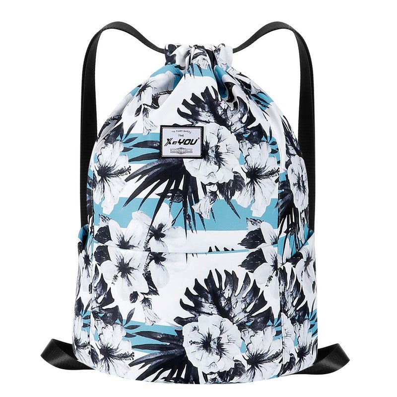XEYOU Drawstring Sports Backpack Lightweight Gym Yoga Sackpack Shoulder Rucksack Casual Outdoor Daypack for Women and Men - Image 1