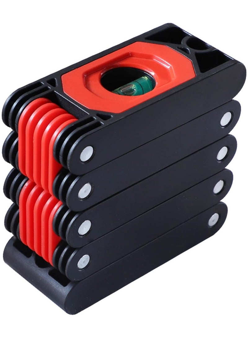Multi-Function Foldable Level Meter Multi-Angle Measurement Woodworking Tools Pipes Stairs Corners Folding Extend Ruler - Image 1