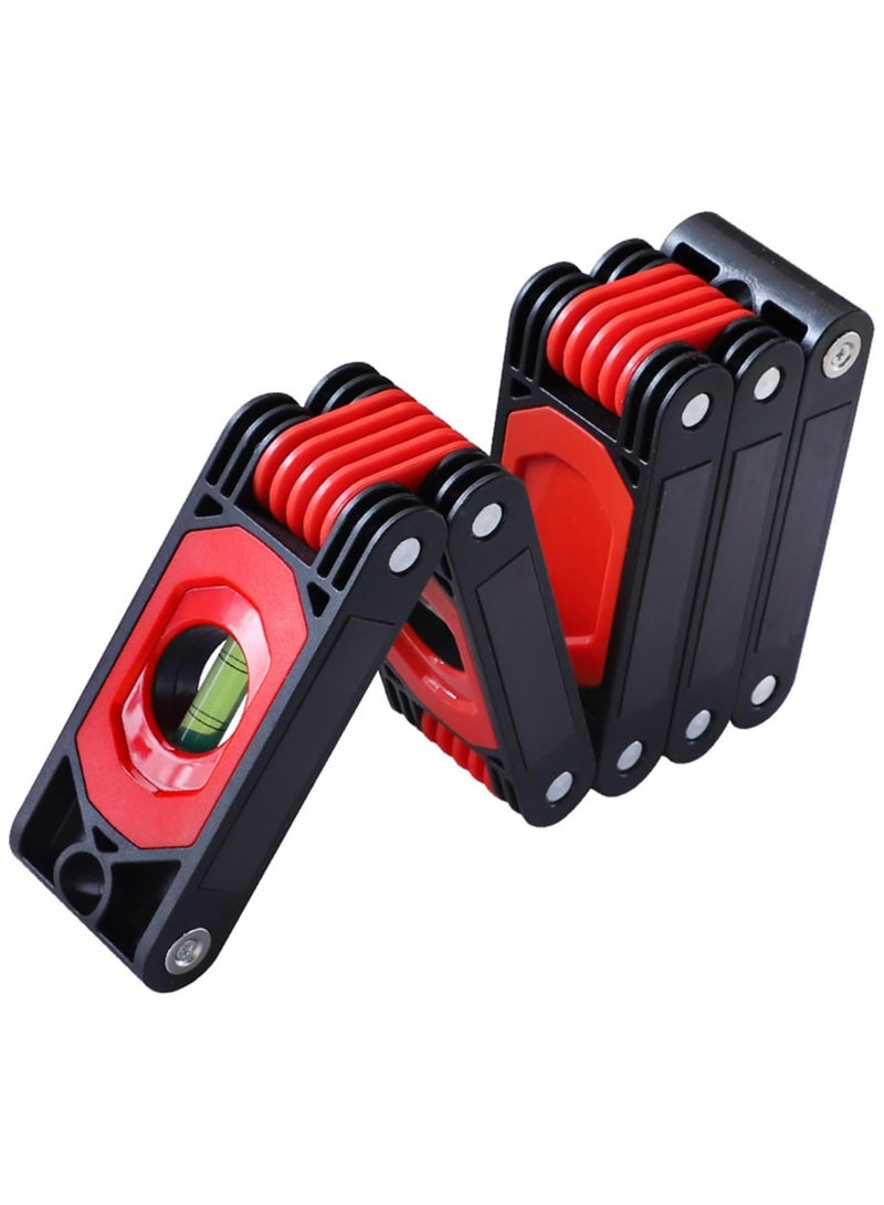 Multi-Function Foldable Level Meter Multi-Angle Measurement Woodworking Tools Pipes Stairs Corners Folding Extend Ruler - Image 2