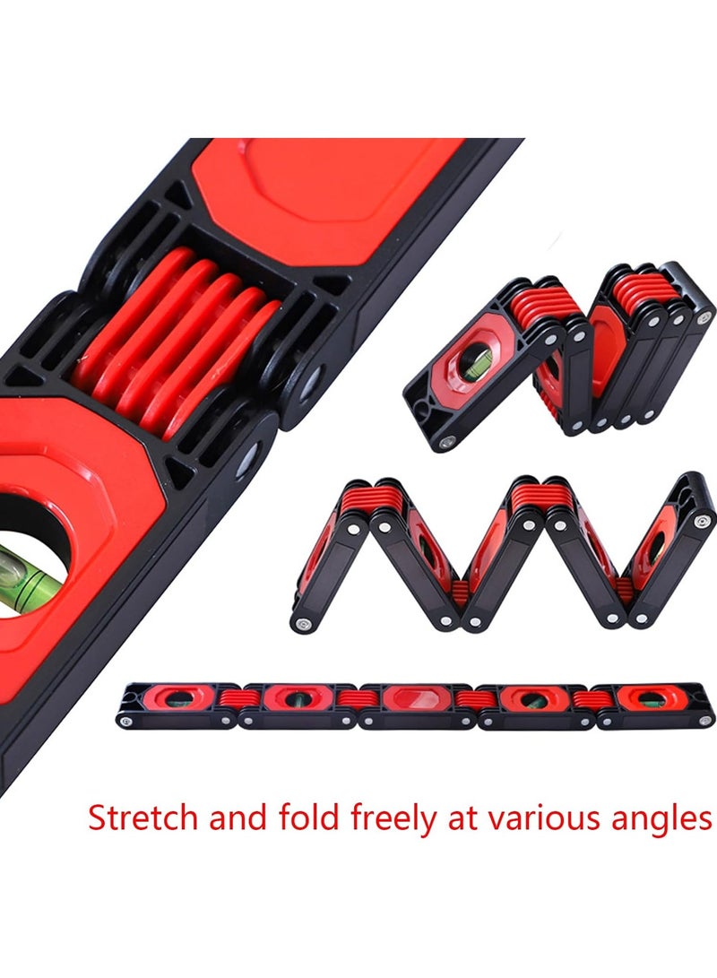 Multi-Function Foldable Level Meter Multi-Angle Measurement Woodworking Tools Pipes Stairs Corners Folding Extend Ruler - Image 4