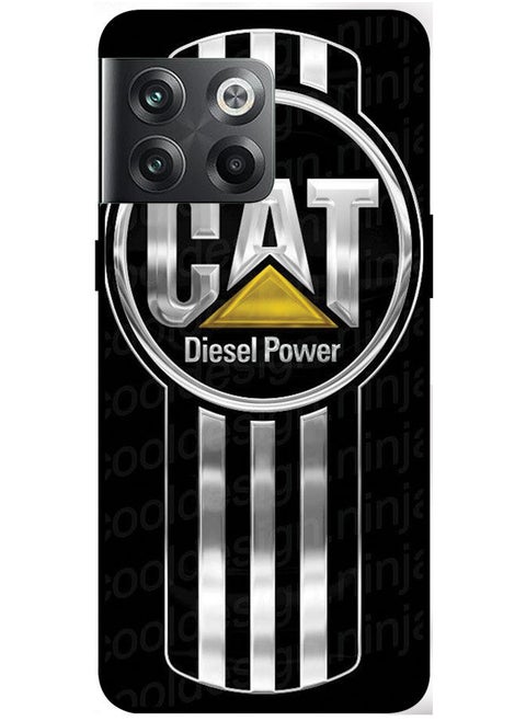 Protective Case Cover For OnePlus 10T Smart Series Printed Protective Case Cover for OnePlus 10T Cat Diesel Power