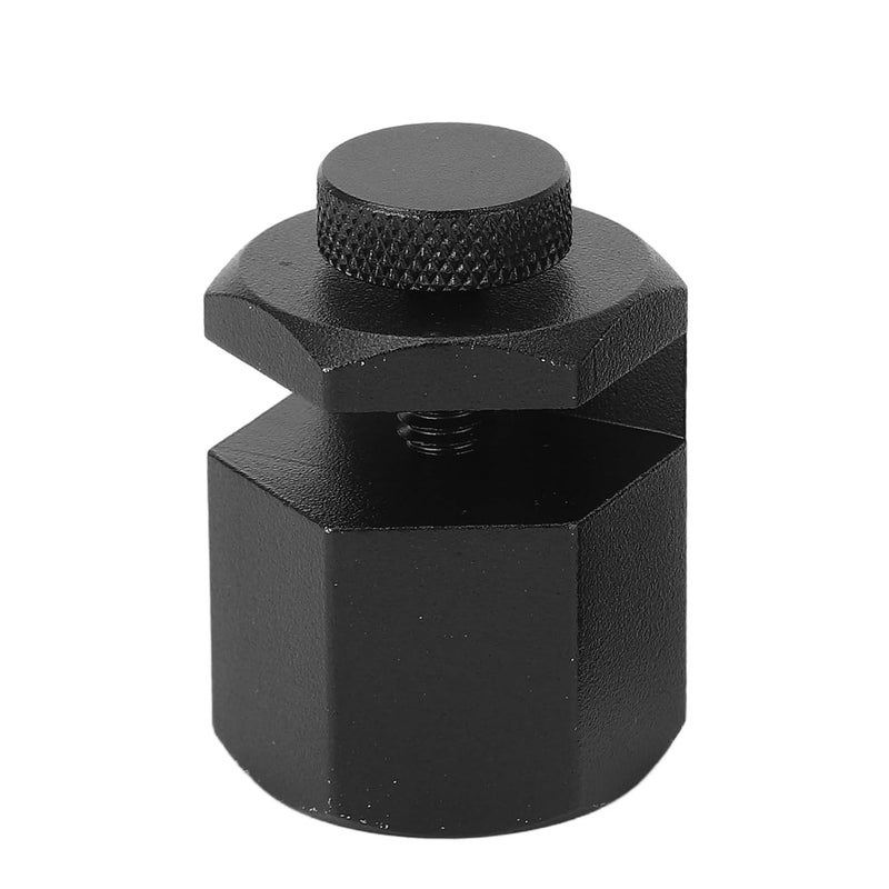 أداة الدرج من سبائك الألومنيوم الأسود 2 قطعة مربع توقف غير قابل للانزلاق للتأطير لأعمال النجارة وتجديد النجارة - Image 3