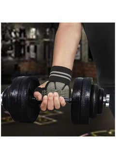 ATRJSZ Workout & Weight Lifting Gloves for Men & Women Exercise, Non-Slip Grip Gloves with Wrist Support, Lightweight, Breathable, Training Hand Gloves and Ideal for Home Gym - Gym Accessories.  - Image 5