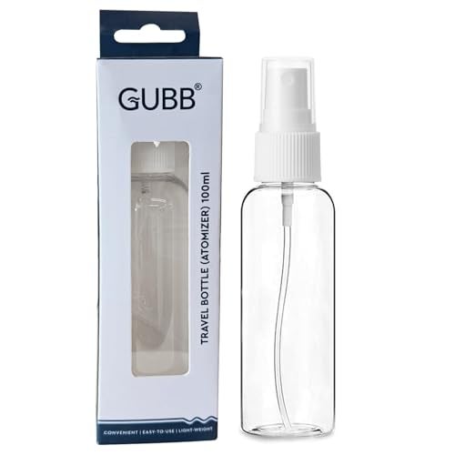 GUBB Toiletries Travel Spray Bottle For Face & Hair Small Size Leakproof Atomiser - Image 1