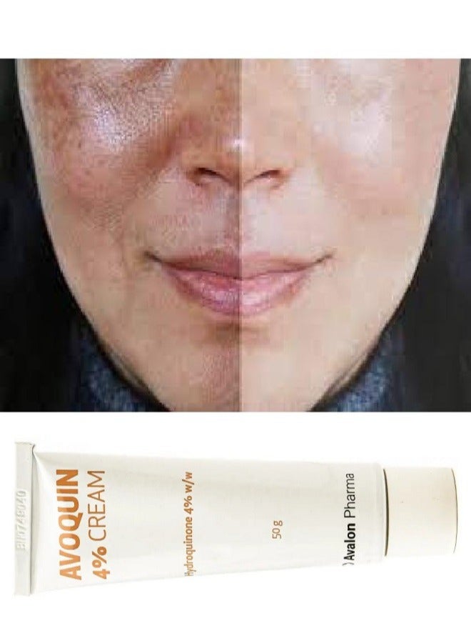 AVOQUIN Avalon 4% Original Cream Lightening skin 50 gm  - Image 5