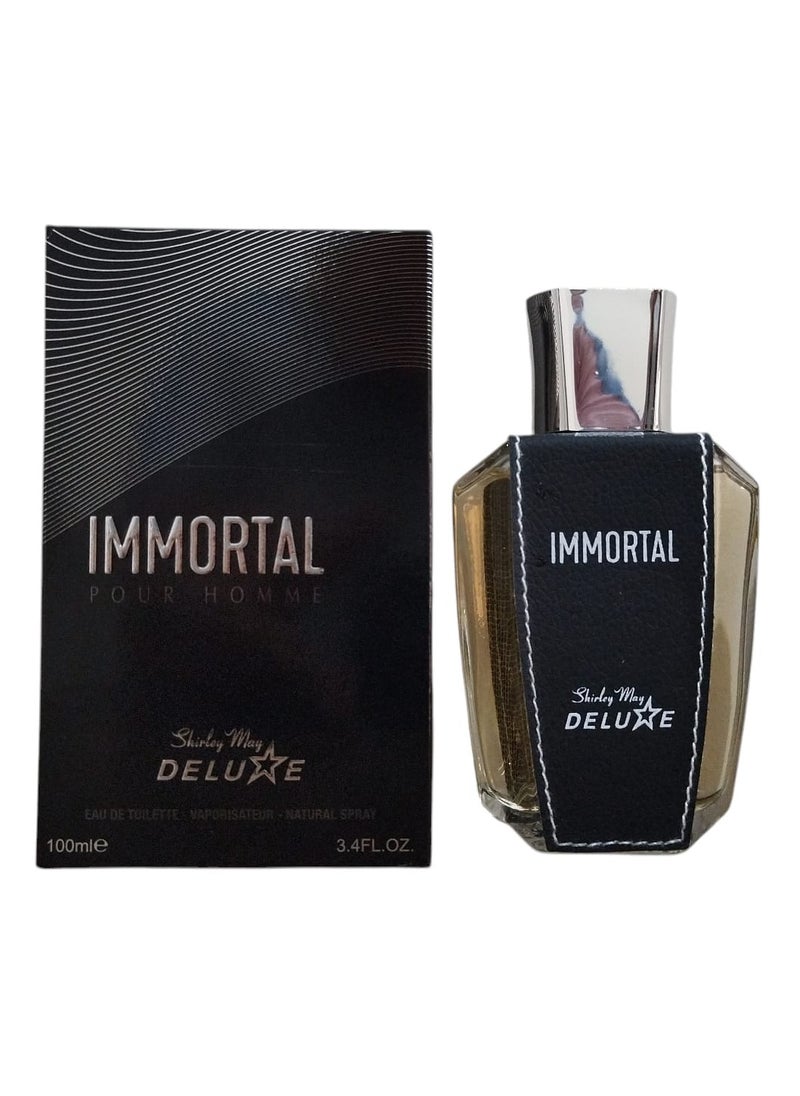 Shirley May Immortal Eau De Toilette For Men - 100 ML 