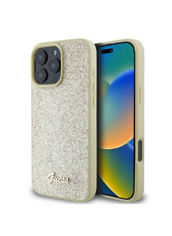 GUESS - Guess Comfortable Grip Compatible with iPhone 16 Pro Max Drop Protection Easy Snap On - Image 1