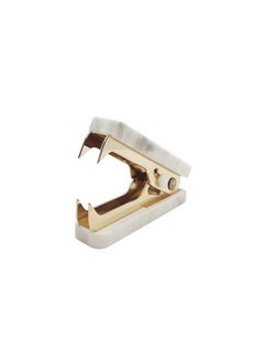 MEI YI TIAN 1 Pack Marble Print Staple Remover Gold Glitter Metal Jaws Staples Puller Removal Tool For Home Office School Desk Stapling Accessories Supplies (1)  - Image 1