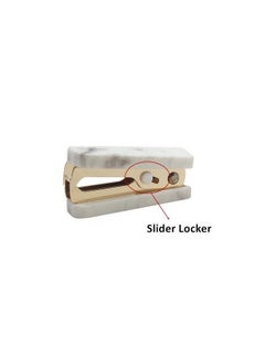 MEI YI TIAN 1 Pack Marble Print Staple Remover Gold Glitter Metal Jaws Staples Puller Removal Tool For Home Office School Desk Stapling Accessories Supplies (1)  - Image 4