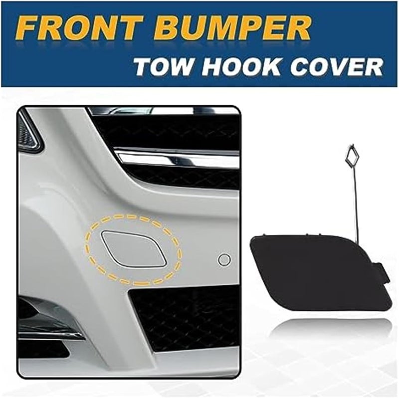 QASULER Tow Hook Eye Cover for R-Class R350 - Image 3