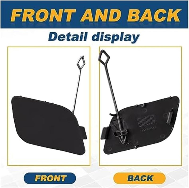 QASULER Tow Hook Eye Cover for R-Class R350 - Image 2