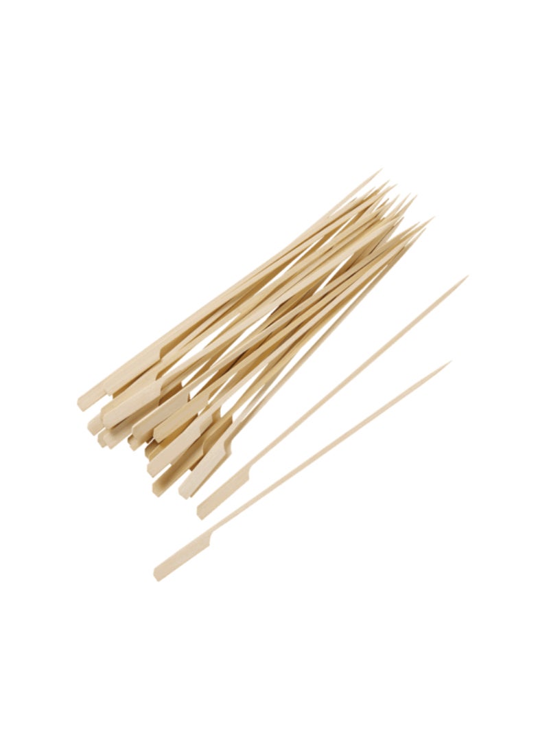 Weber Original Eco-Friendly Disposable Bamboo Skewer Set for Barbecue Beige - Image 1