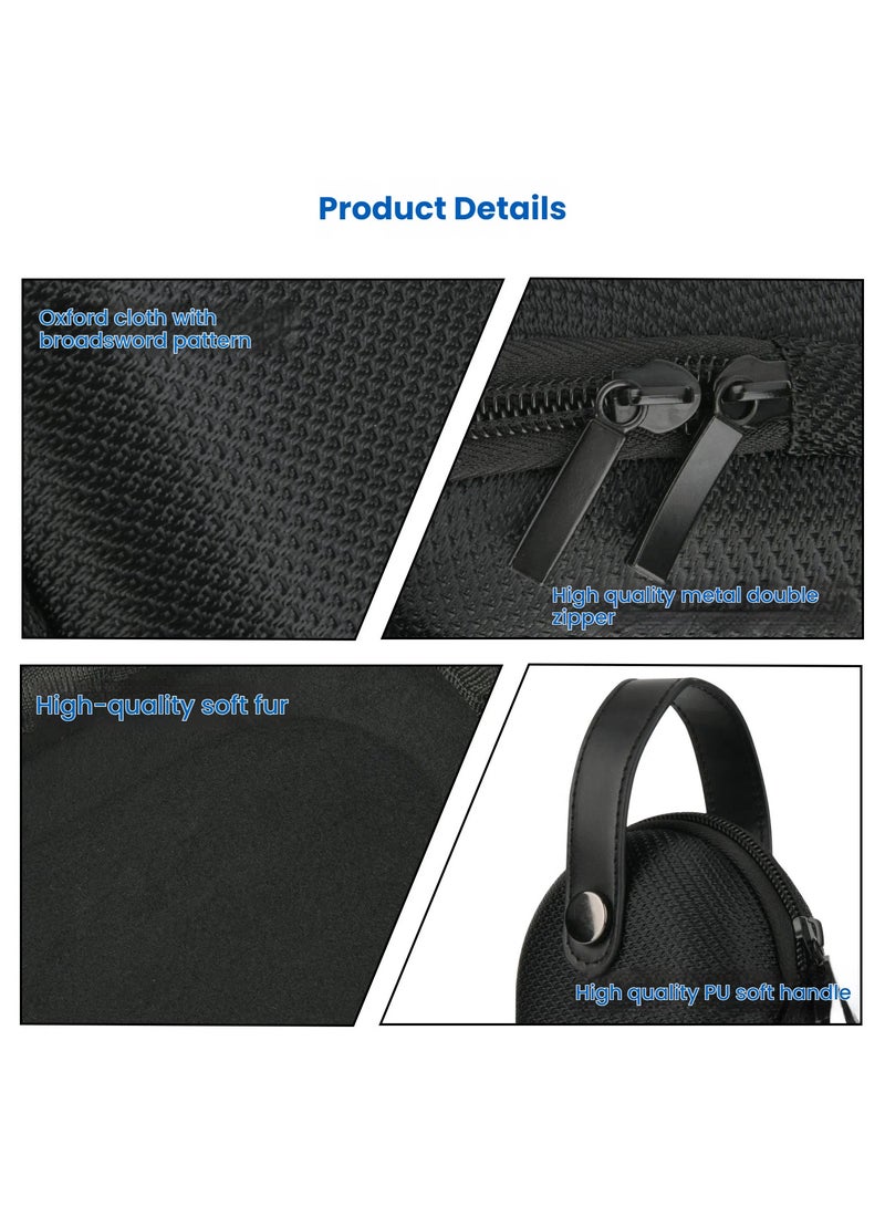 general JBL Clip4/5 Speaker EVA Carrying Case, PU Handheld Zip Organiser, Waterproof and Drop-proof Speaker Case - Image 4