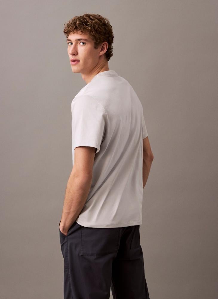 Calvin Klein Jeans Slogan Crew Neck T-Shirt  - Image 2