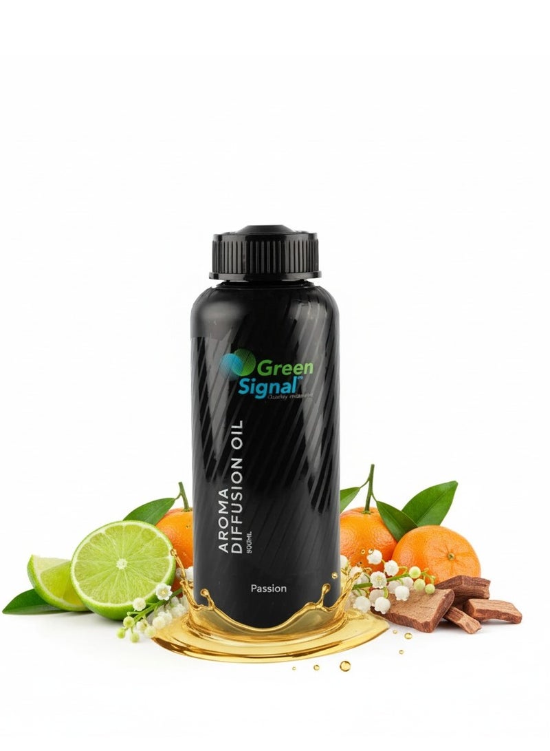 جرين سيجنال باشن زيت معطر لجهاز التعطير – 500 مل – زيت عطري فاخر  – رائحة جذابة تدوم طويلاً - Image 1