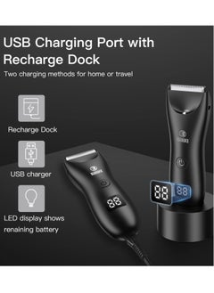 BLADELOCK Safe Rechargeable And Waterproof Hair Clipper For Sensitive Areas And Body Hair - For Men And Women  - Image 5