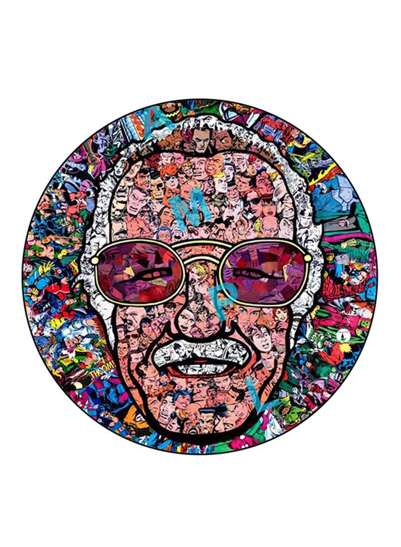Stan Lee Printed Mouse Pad Multicolour