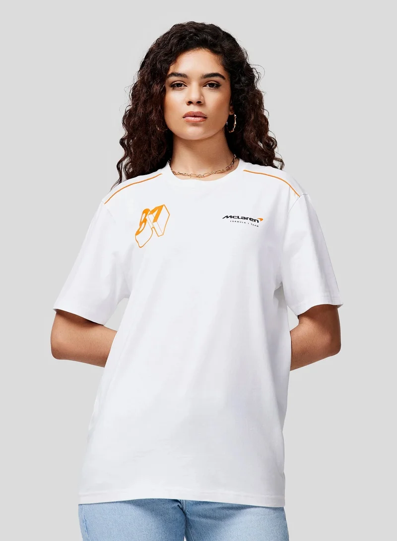 McLaren Mclaren Unisex Core Driver T-Shirt Oscar Piastri