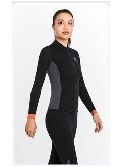 3MM Long sleeved Split Body Warm Diving Suit For Snorkeling And Winter Swimming Cold Resistant Surfing Suit