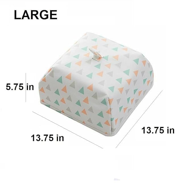 iSTORE Foldable Heat Preservation Food Cover Insulated Keep Warm Vegetable Reusable Aluminum Foil Cover Dishes Insulation Kitchen Nets Anti Fly Mosquito Food Cover - Image 4