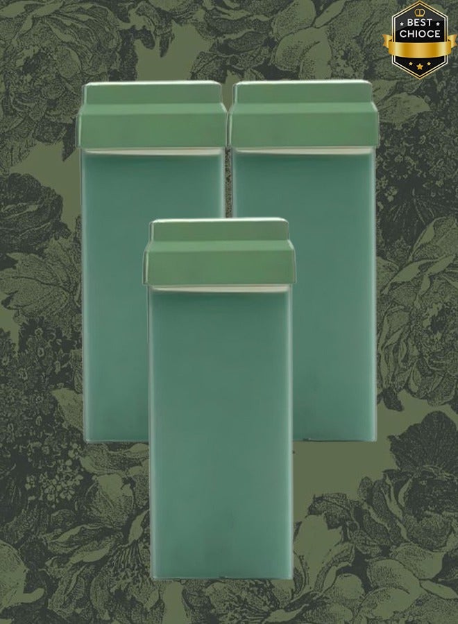 SkinSystem 3 Pieces Skin System Olive Roll Wax 100ml - Image 1